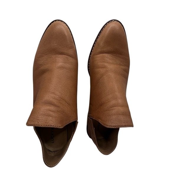 Lucky Brand Women's Tan/Brown Fausst Bootie Size 9.5 - Picture 6 of 12
